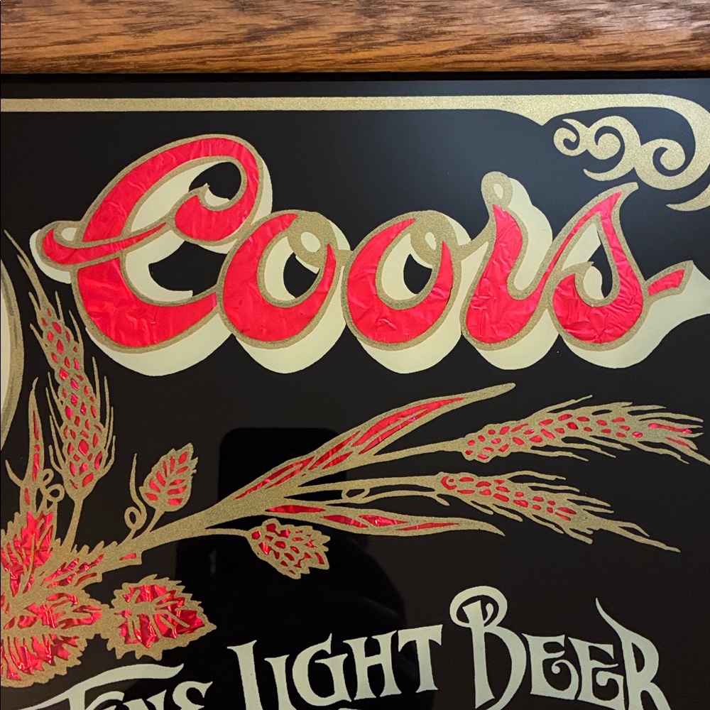 Coors Vintage Wall Sign - Picture 5 of 5